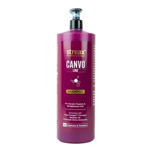 Streax Professional Canvo Line Sulphate & Paraben Free Shampoo for Keratin Treated And Straightened Hair 1.5 L